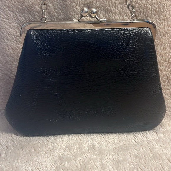 SABER 1960’s Kiss lock Leather Purse - Picture 4 of 17